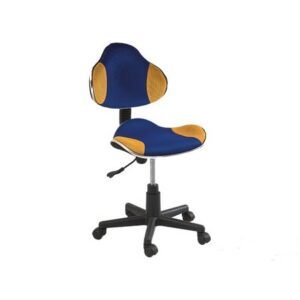 Židle kancelářská Q-G2 modro-žlutá SIGNAL