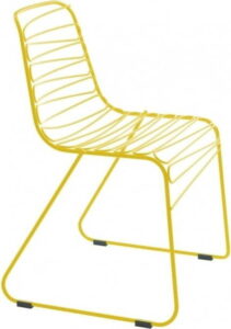 Žlutá jídelní židle Magis Flux Magis
