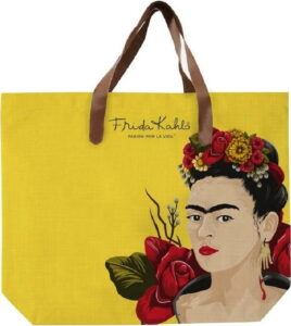 Žlutá plátěná taška Madre Selva Frida Roses