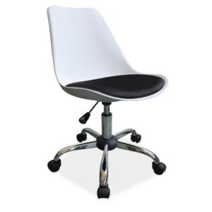 Kancelářská židle Q-777 černo/bílá SIGNAL