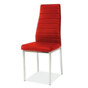 Židle H-261 červená/chrom SIGNAL