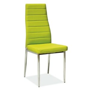 Židle H-261 zelená/chrom SIGNAL