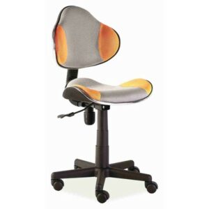 Židle kancelářská Q-G2 oranžovo/šedá SIGNAL
