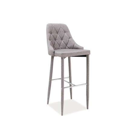 Barová židle TRIX H-1 šedá SIGNAL