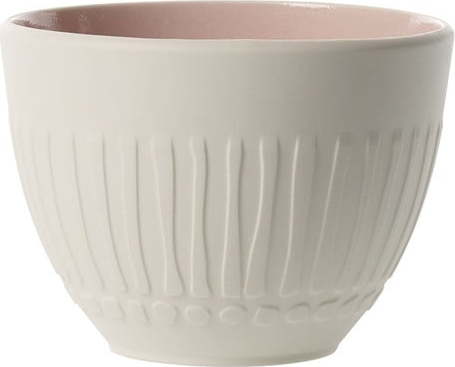 Bílo-růžový porcelánový šálek Villeroy & Boch Blossom