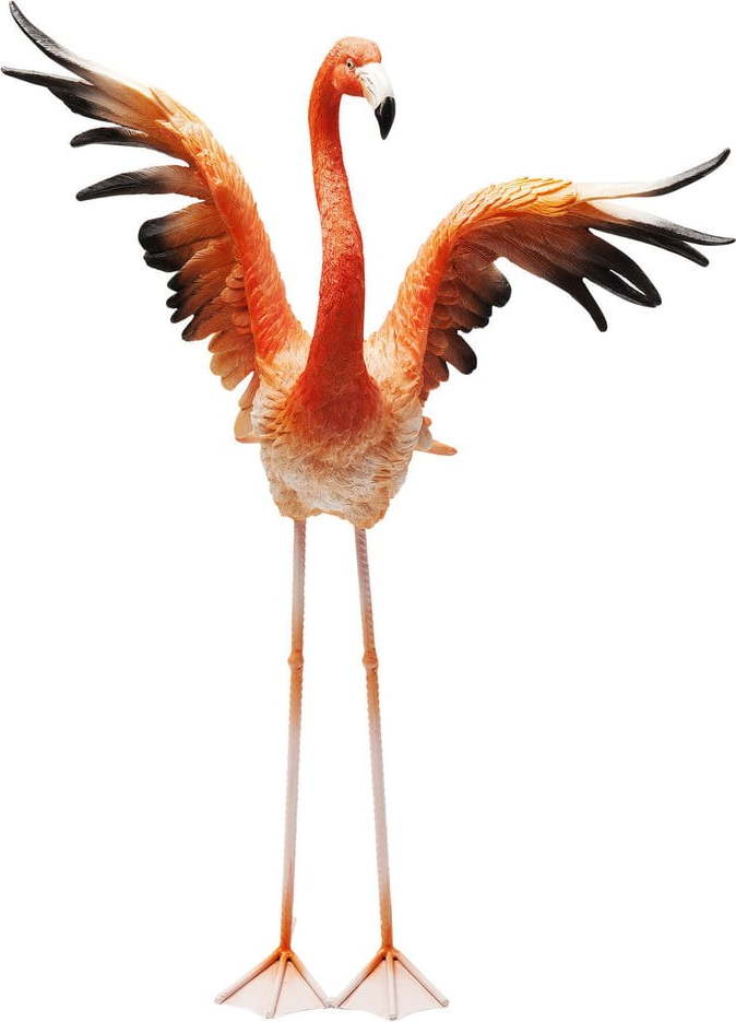 Dekorativní socha Kare Design Flamingo Road Fly