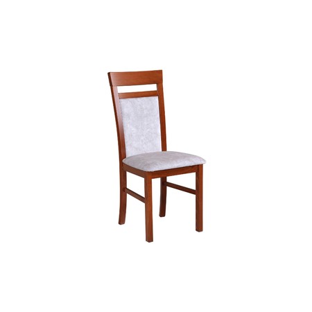 Jídelní židle MILANO 6 Bílá Tkanina 14 MIX-DREW