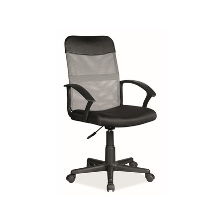 Kancelářská židle Q-702 šedá/černá SIGNAL