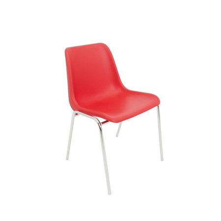 Konferenční židle Maxi chrom Červená Mazur