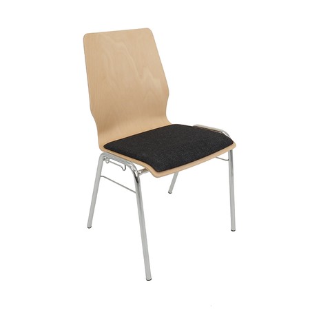 Konferenční židle s čalouněným sedákem SVEZIA Béžová Mazur