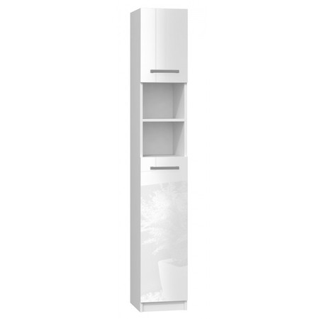 Koupelnová skříňka MARBELA 32cm - bílá lesk TOP Nábytek