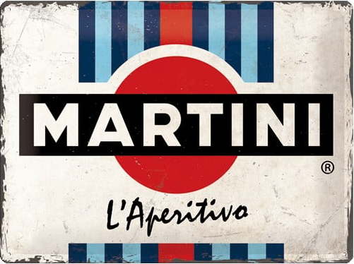 Nástěnná dekorativní cedule Postershop Martini Postershop