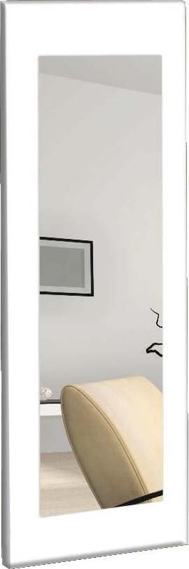 Nástěnné zrcadlo s bílým rámem Oyo Concept Chiva