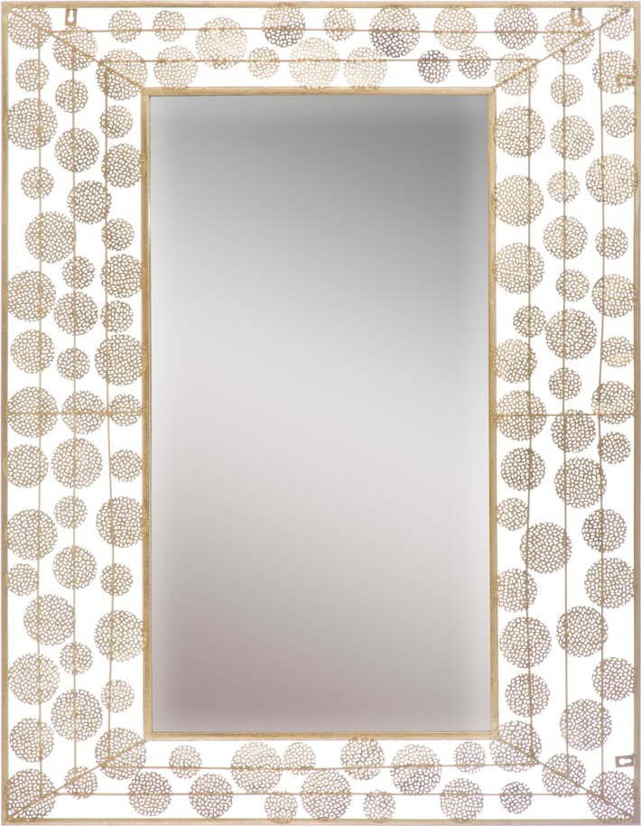 Nástěnné zrcadlo ve zlaté barvě Mauro Ferretti Dish Glam