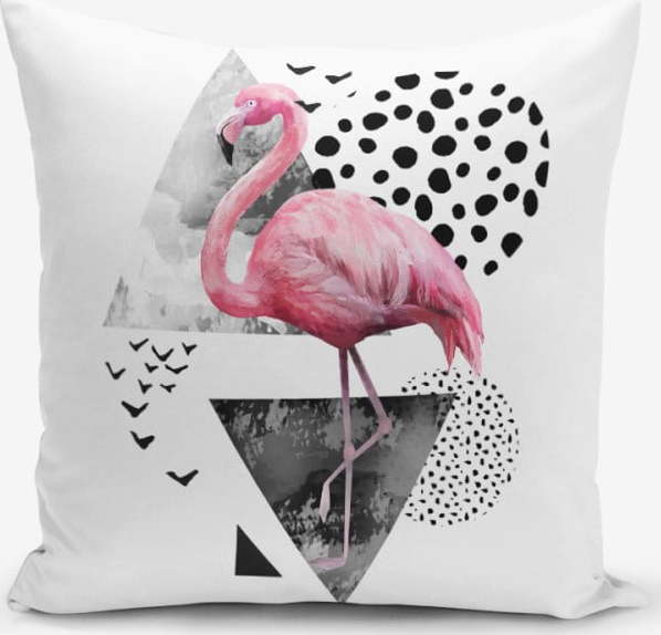 Povlak na polštář Minimalist Cushion Covers Martı Flamingo