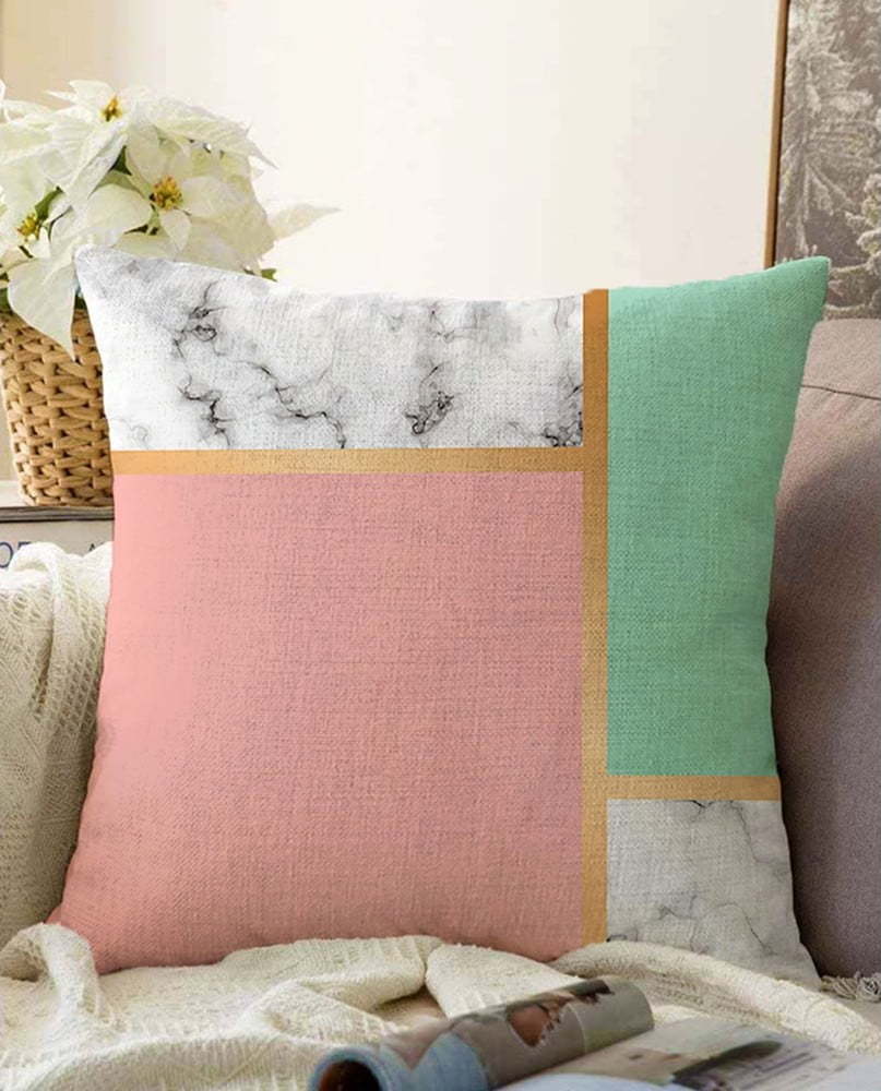 Povlak na polštář s příměsí bavlny Minimalist Cushion Covers Elegant