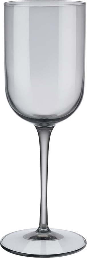 Sada 4 šedých sklenic na bílé víno Blomus Mira