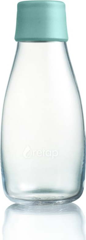 Tyrkysová skleněná lahev ReTap s doživotní zárukou