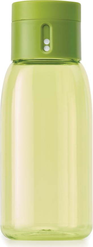 Zelená lahev s počítadlem Joseph Joseph Dot