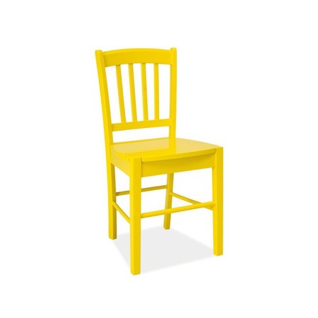 Židle CD-57 žlutá SIGNAL