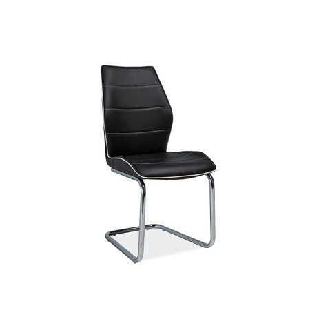 Židle H331 chrom/černá SIGNAL