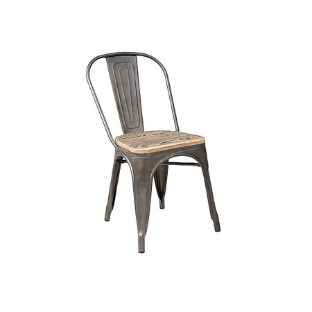 Židle LOFT ořech/grafit SIGNAL