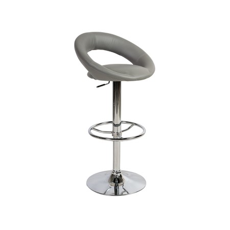 Barová židle C300 - šedá eko-kůže SIGNAL