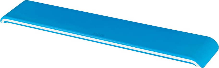 Bílo-modrá opěrka zápěstí pro klávesnici Leitz WOW Leitz