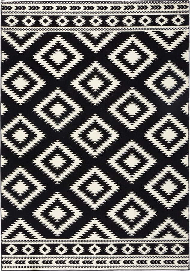 Černý koberec Hanse Home Gloria Ethno