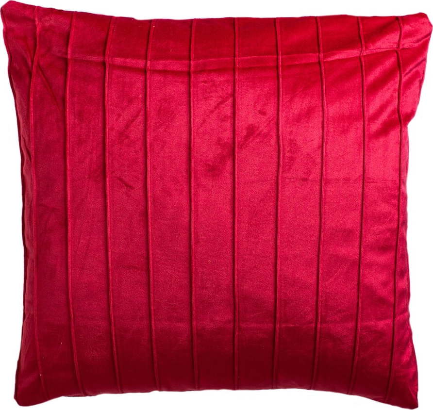 Červený dekorativní polštář JAHU collections Stripe