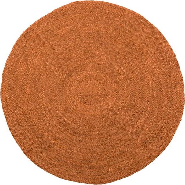 Hnědý jutový koberec WOOOD Ross