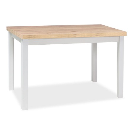 Jídelní stůl ADAM 100x60 - dub artisan / bílá SIGNAL