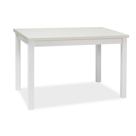 Jídelní stůl ADAM 120x68 - bílá matná SIGNAL