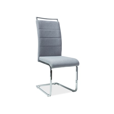 Jídelní židle H-441 - chrom/šedá SIGNAL