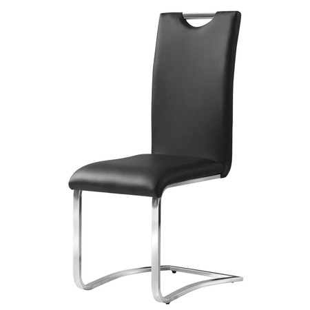 Jídelní židle H-790 - černá ekokůže SIGNAL