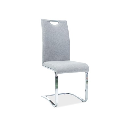 Jídelní židle H-790 - světle šedá SIGNAL