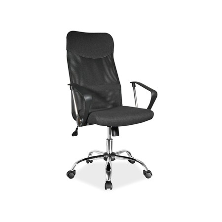 Kancelářská židle Q-025 - černá SIGNAL