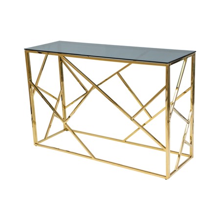 Konferenční stolek ESCADA C I - sklo/zlato SIGNAL