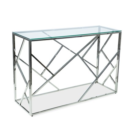 Konferenční stolek ESCADA C - sklo/chrom SIGNAL