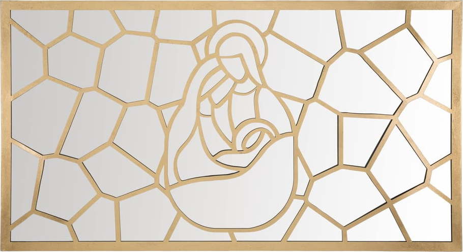 Nástěnná dekorace ve zlaté barvě Mauro Ferretti Saint Mauro Ferretti
