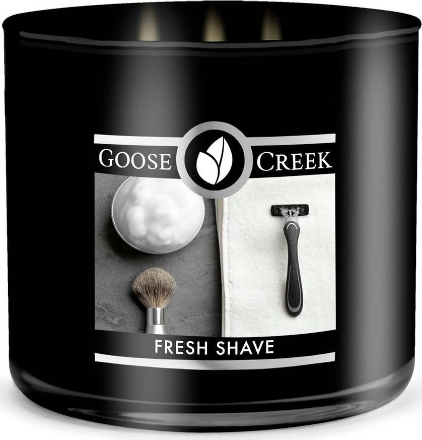 Pánská vonná svíčka v dóze Goose Creek Fresh Shave