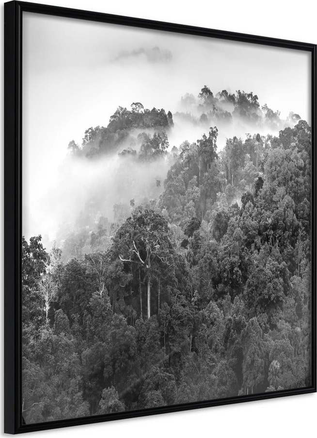 Plakát v rámu Artgeist Foggy Forest