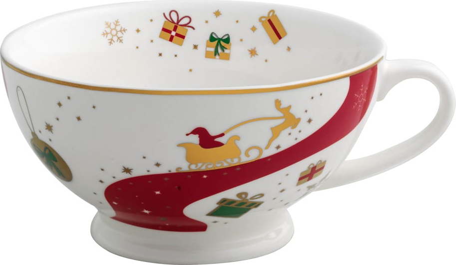 Porcelánový šálek na čaj s vánočním motivem Brandani Alleluia