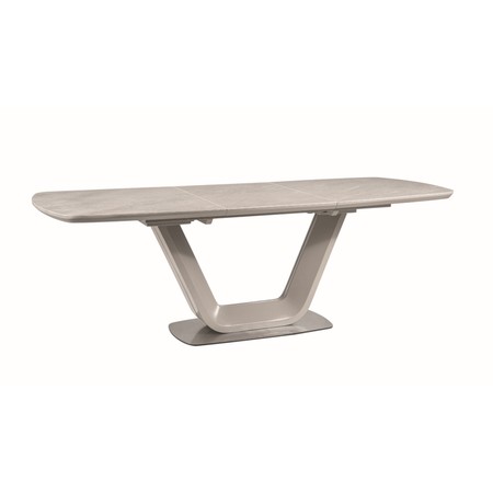 Stůl ARMANI 160(220)x90 -šedá SIGNAL
