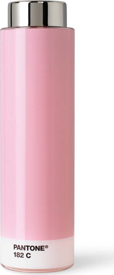 Světle růžová láhev na vodu z tritanu Pantone