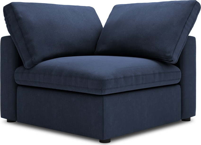 Tmavě modrá oboustranná rohová část modulární pohovky Windsor & Co Sofas Galaxy Windsor & Co Sofas