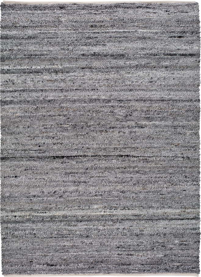 Tmavě šedý koberec z recyklovaného plastuUniversal Cinder