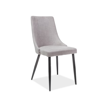 Židle NOBEL - černá/šedá SIGNAL