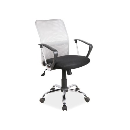 Židle kancelářská Q-078 - šedá / černá SIGNAL