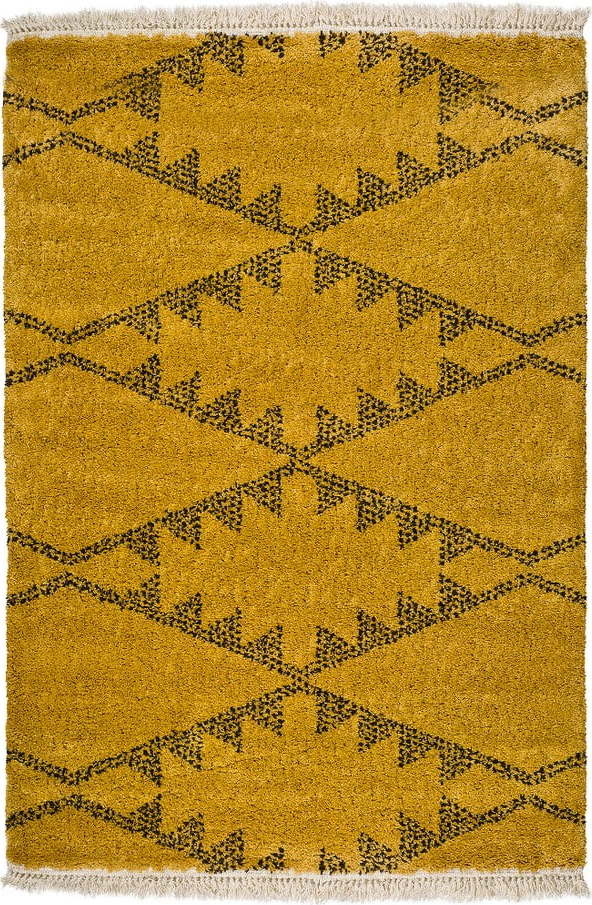 Žlutý koberec Universal Zaida Mostaza